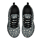 Cute Star Pattern Print Black Sneakers
