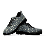 Cute Star Pattern Print Black Sneakers
