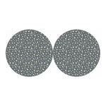 Cute Star Pattern Print Car Coasters