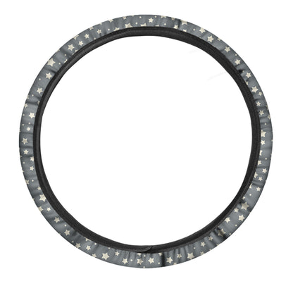 Cute Star Pattern Print Car Steering Wheel Cover