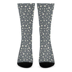 Cute Star Pattern Print Crew Socks