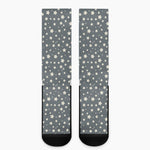 Cute Star Pattern Print Crew Socks