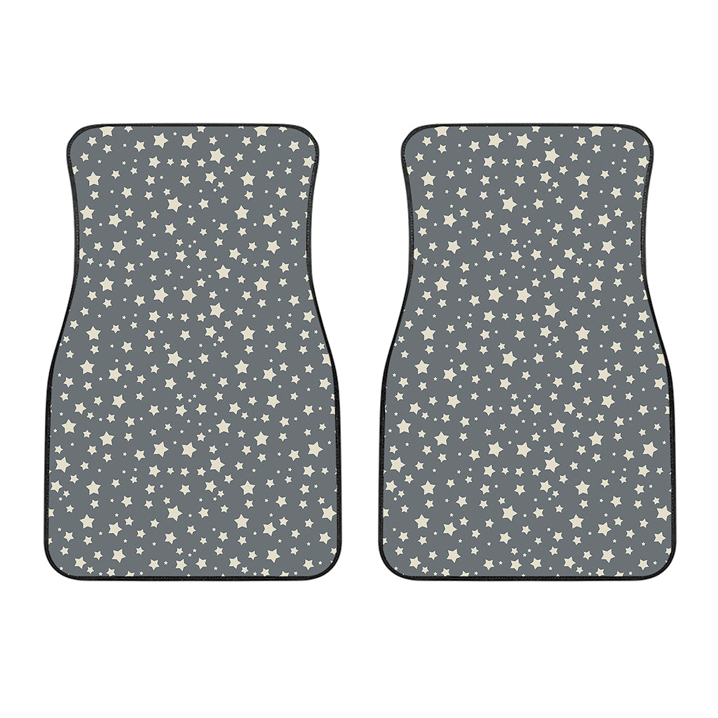 Cute Star Pattern Print Front Car Floor Mats