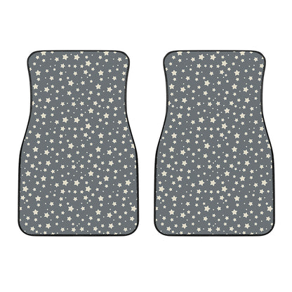 Cute Star Pattern Print Front Car Floor Mats