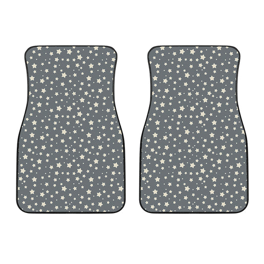 Cute Star Pattern Print Front Car Floor Mats
