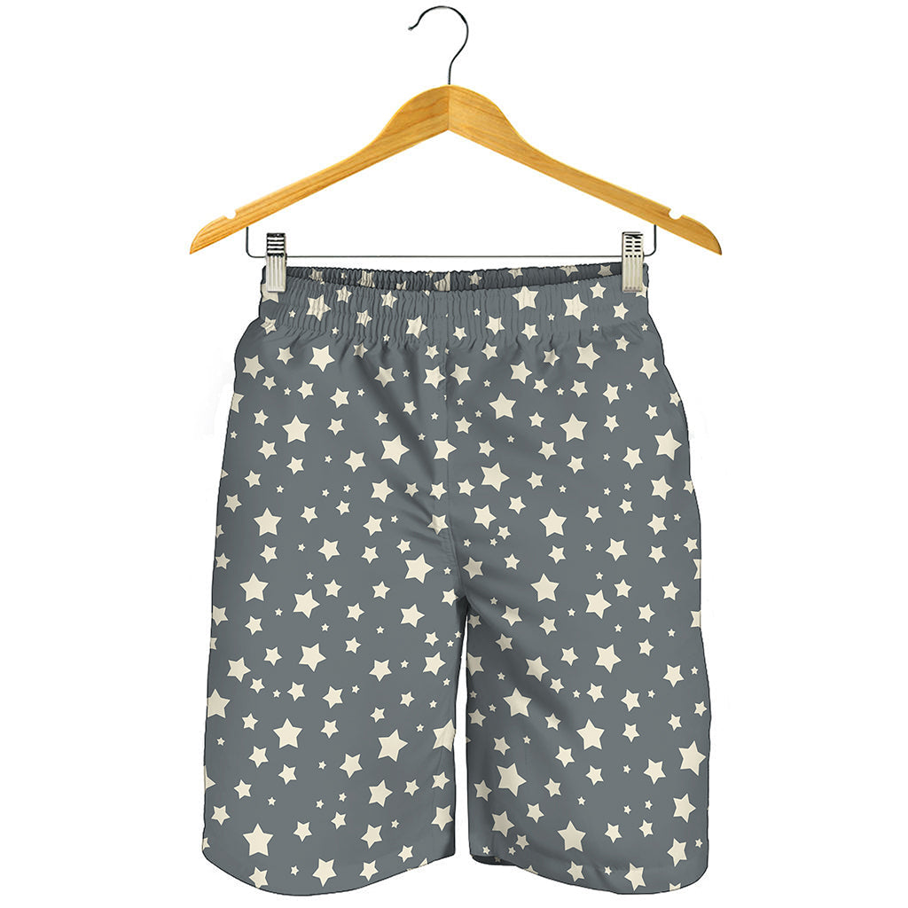 Cute Star Pattern Print Men's Shorts