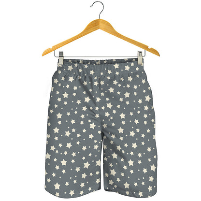 Cute Star Pattern Print Men's Shorts