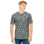 Cute Star Pattern Print Men's T-Shirt