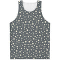 Cute Star Pattern Print Men's Tank Top