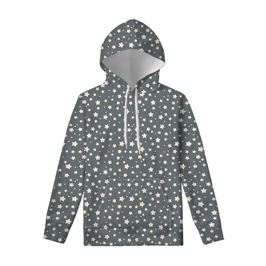 Cute Star Pattern Print Pullover Hoodie