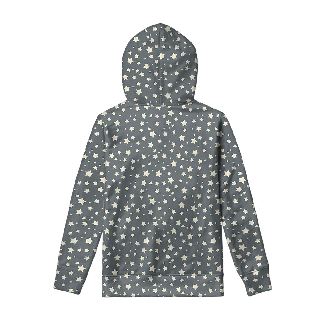 Cute Star Pattern Print Pullover Hoodie