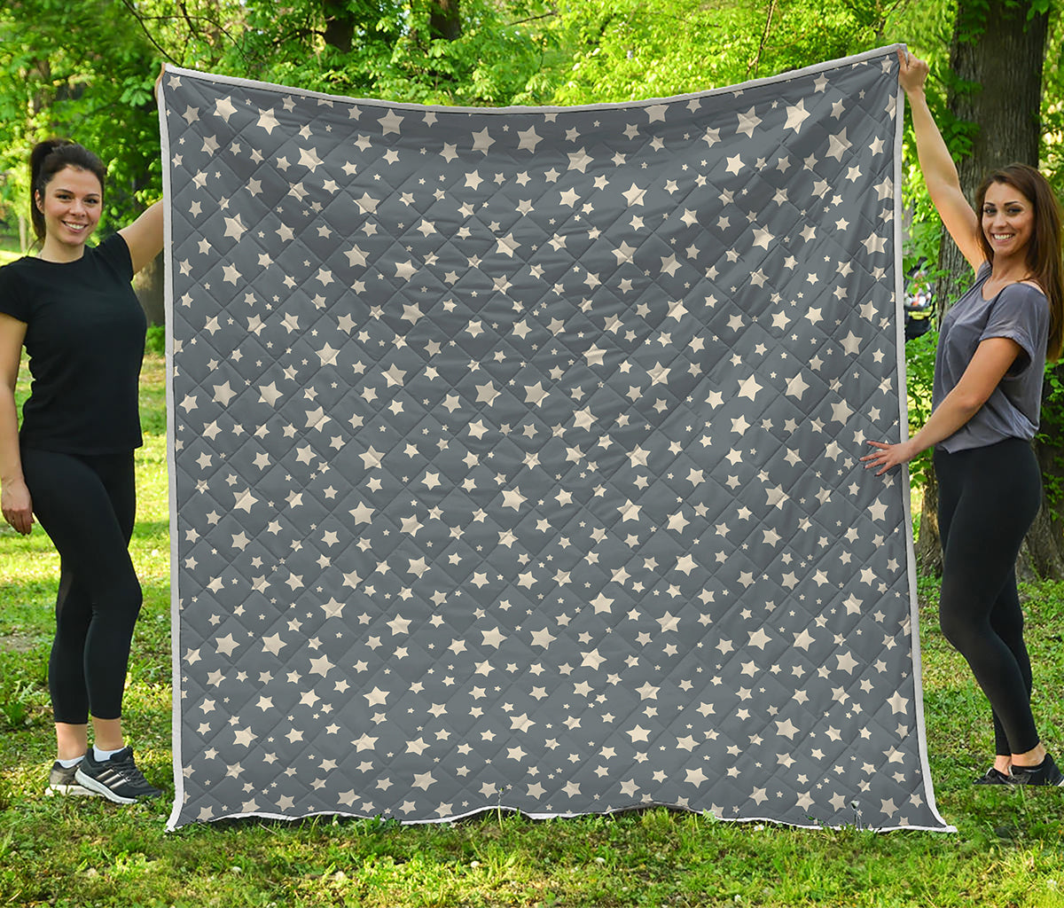 Cute Star Pattern Print Quilt