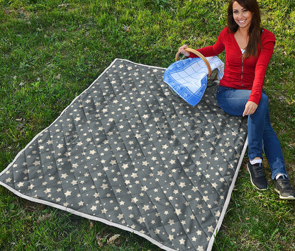 Cute Star Pattern Print Quilt