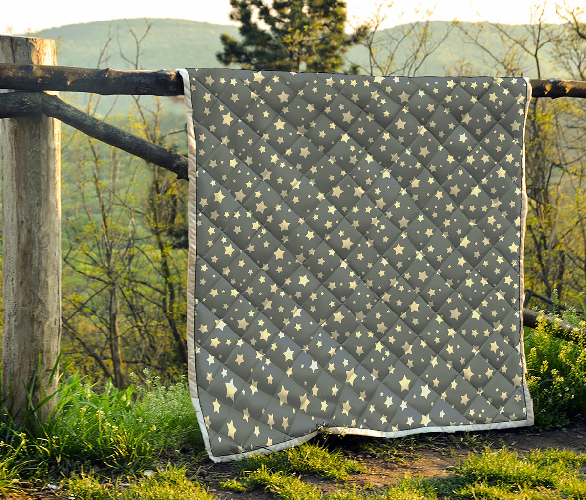 Cute Star Pattern Print Quilt