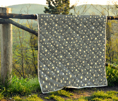 Cute Star Pattern Print Quilt