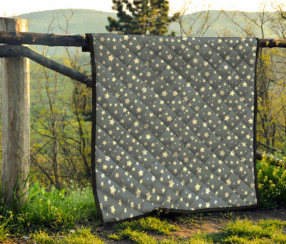 Cute Star Pattern Print Quilt