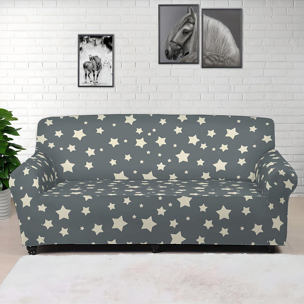 Cute Star Pattern Print Sofa Cover