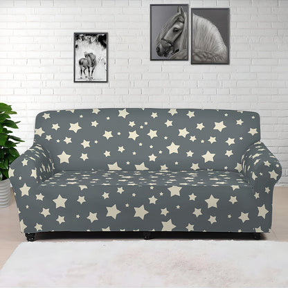 Cute Star Pattern Print Sofa Cover