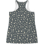 Cute Star Pattern Print Women's Racerback Tank Top