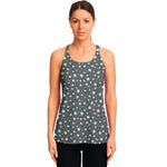 Cute Star Pattern Print Women's Racerback Tank Top