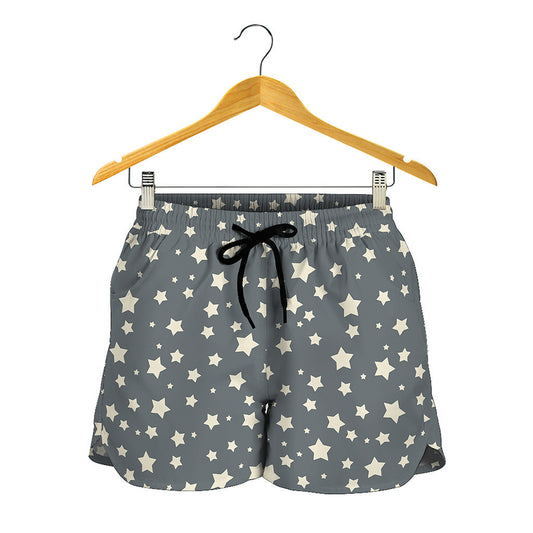 Cute Star Pattern Print Women's Shorts