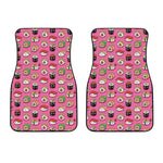 Cute Sushi And Rolls Pattern Print Front Car Floor Mats