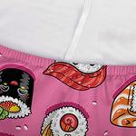 Cute Sushi And Rolls Pattern Print Sofa Cover