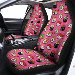 Cute Sushi And Rolls Pattern Print Universal Fit Car Seat Covers