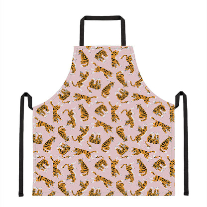 Cute Tiger Pattern Print Apron