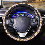 Cute Tiger Pattern Print Car Steering Wheel Cover