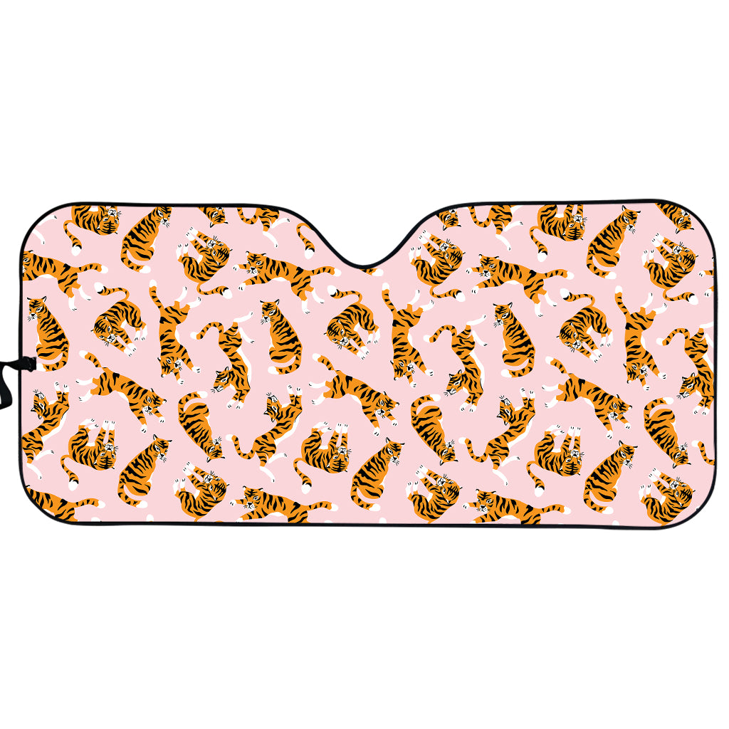 Cute Tiger Pattern Print Car Sun Shade