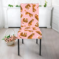 Cute Tiger Pattern Print Dining Chair Slipcover