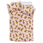 Cute Tiger Pattern Print Duvet Cover Bedding Set