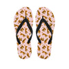 Cute Tiger Pattern Print Flip Flops