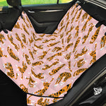 Cute Tiger Pattern Print Pet Car Back Seat Cover