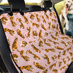 Cute Tiger Pattern Print Pet Car Back Seat Cover