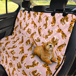 Cute Tiger Pattern Print Pet Car Back Seat Cover