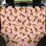 Cute Tiger Pattern Print Pet Car Back Seat Cover