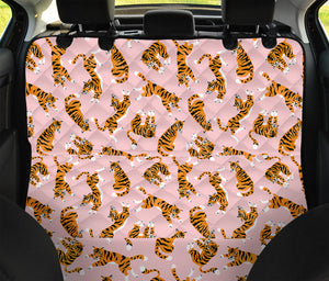 Cute Tiger Pattern Print Pet Car Back Seat Cover