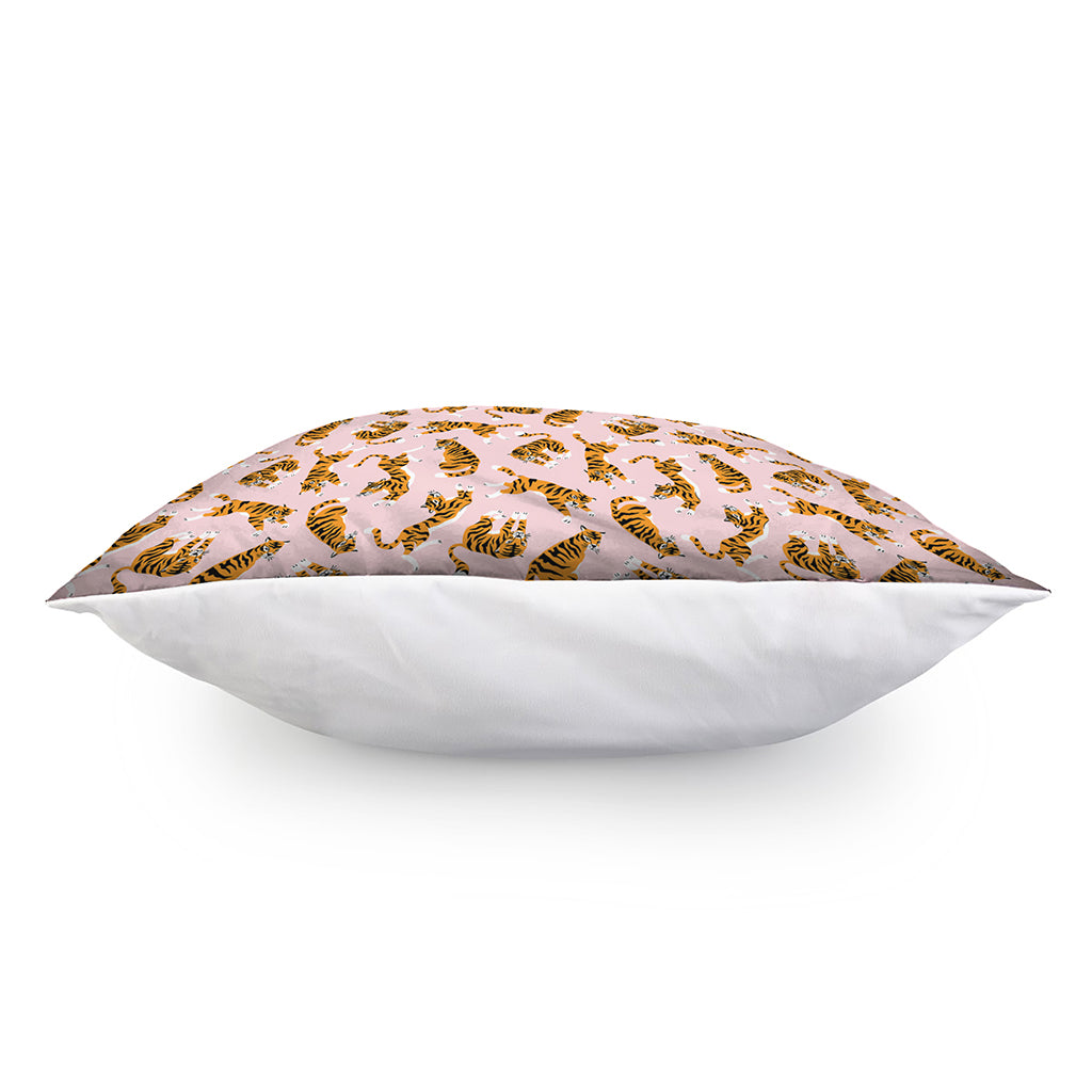 Cute Tiger Pattern Print Pillow Cover