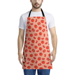 Cute Tomato Pattern Print Apron
