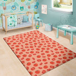 Cute Tomato Pattern Print Area Rug