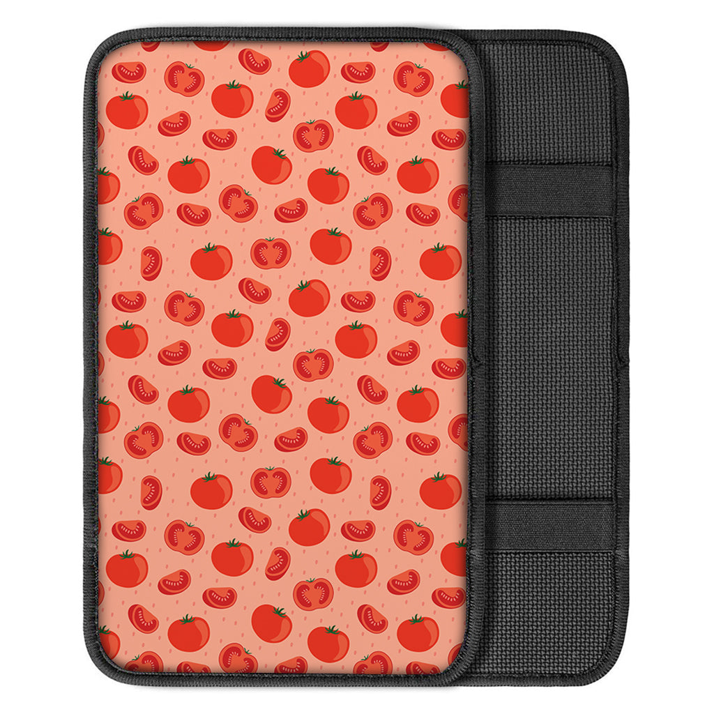 Cute Tomato Pattern Print Car Center Console Cover