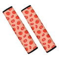 Cute Tomato Pattern Print Car Seat Belt Covers