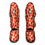 Cute Tomato Pattern Print Muay Thai Shin Guard