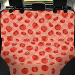 Cute Tomato Pattern Print Pet Car Back Seat Cover