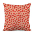 Cute Tomato Pattern Print Pillow Cover