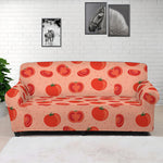 Cute Tomato Pattern Print Sofa Cover