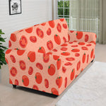 Cute Tomato Pattern Print Sofa Cover