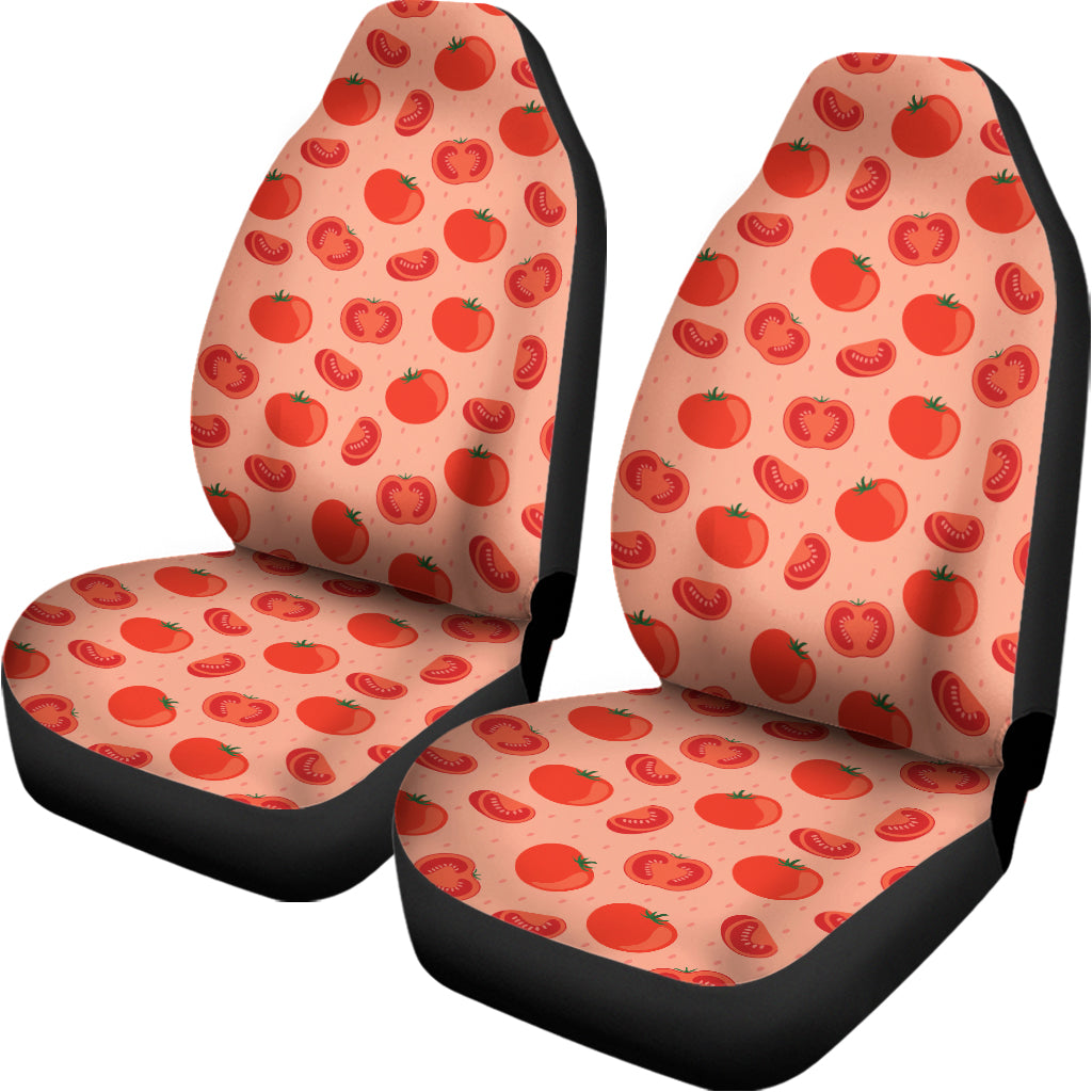 Cute Tomato Pattern Print Universal Fit Car Seat Covers